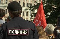 Varios manifestantes del Partido Comunista detenidos en Moscú