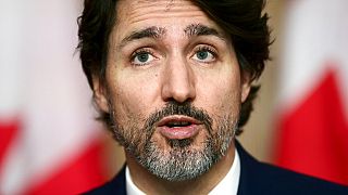 Justin Trudeau im April 2021
