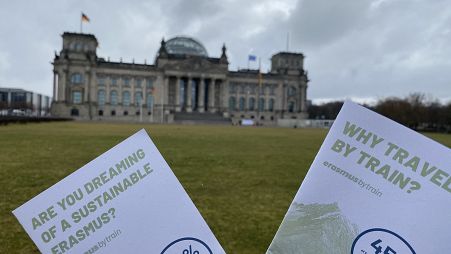 This initiative is encouraging Erasmus students to consider travelling by train instead of flying.