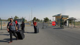 Пограничный пост близ Термеза, Узбекистан