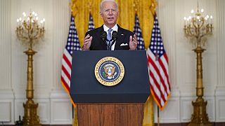 Joe Biden verteidigt sein Vorgehen in Afghanistan und den Abzug der US-Truppen