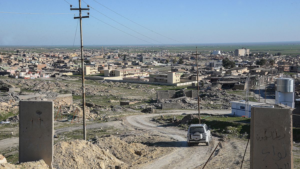 بلدة سنجار في شمال العراق. أرشيف 