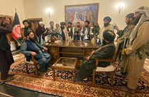 تصرف کاخ ریاست جمهوری افغانستان از سوی شبه‌نظامیان طالبان