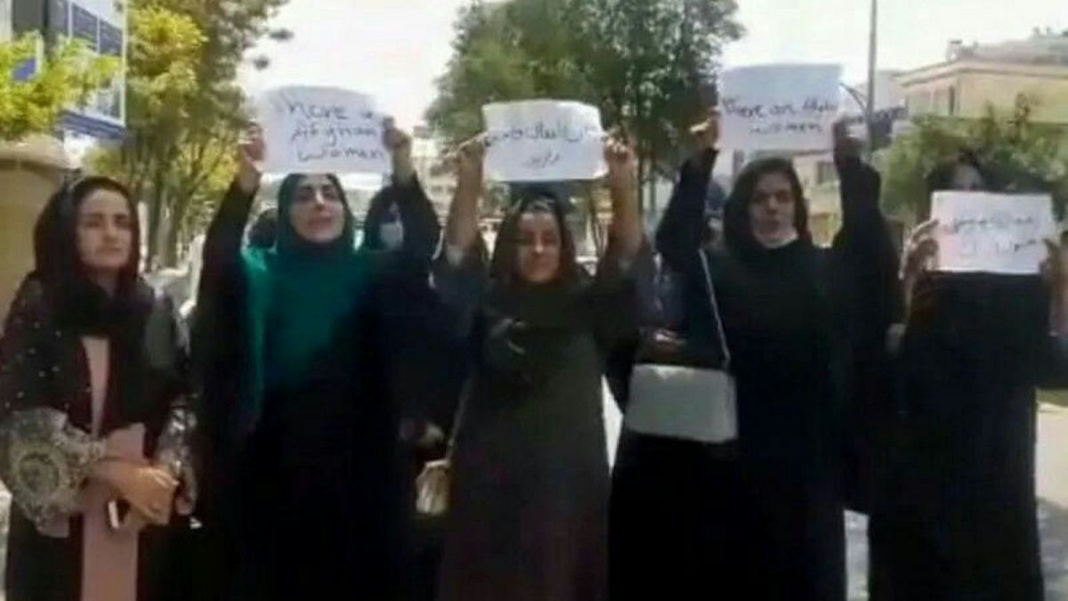 تجمع زنان در کابل