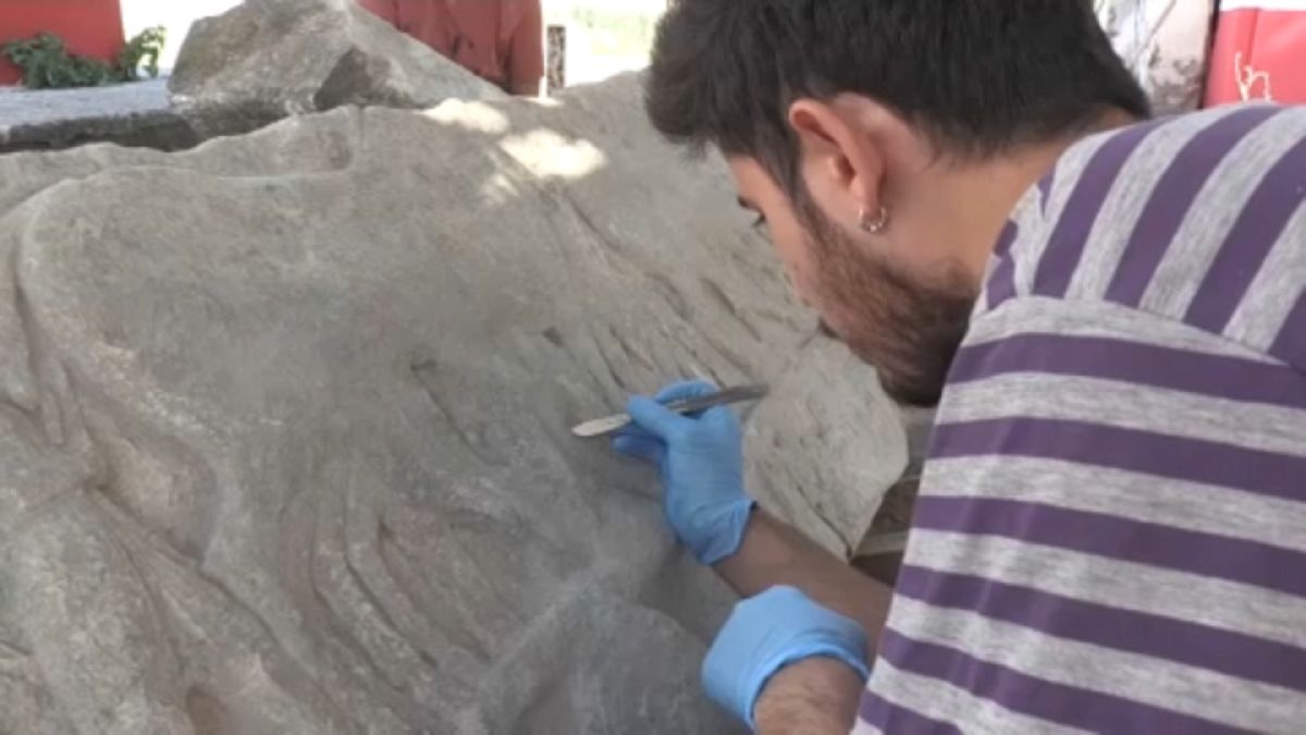 Un equipo de arqueólogos descubre en Turquía un relieve sobre las guerras médicas