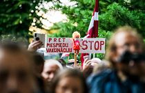 Λετονία: Μαζική διαδήλωση κατά των εμβολιασμών παρά τα περιοριστικά μέτρα