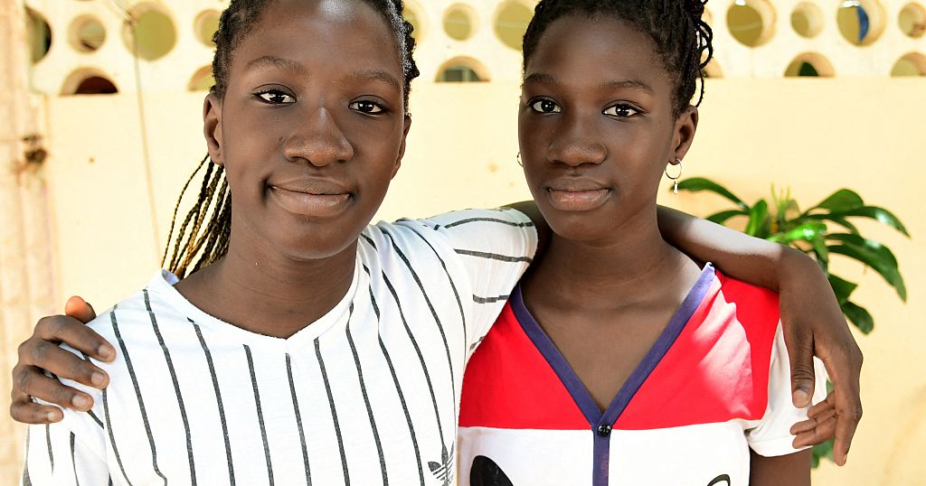 13 year old Senegalese twin girls graduate high school with impressive  scores