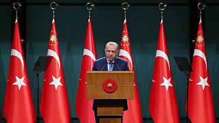 Cumhurbaşkanı Recep Tayyip Erdoğan, kabine toplantısının ardından açıklamalarda bulundu
