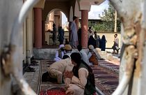 Vuelta a la mezquita en Kabul
