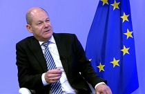 Olaf Scholz, the Social Democrats' candidate for German chancellor