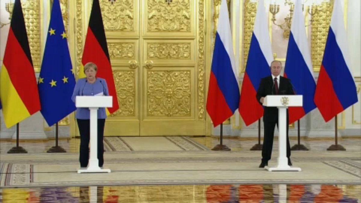 Merkel muestra sus diferencias con Putin sobre Navalni en su última visita a Moscú como canciller