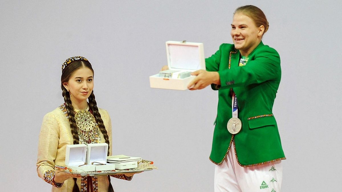پولینا گوریوا، نخستین مدال‌آور ترکمنستان در المپیک