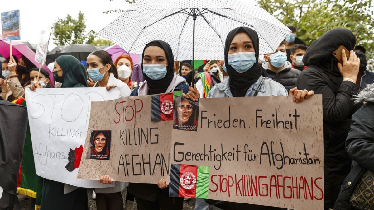 Demonstrantinnen in Berlin