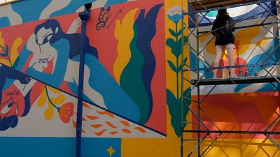 Russie : la ville d'Ekaterinbourg se transforme en galerie d'art