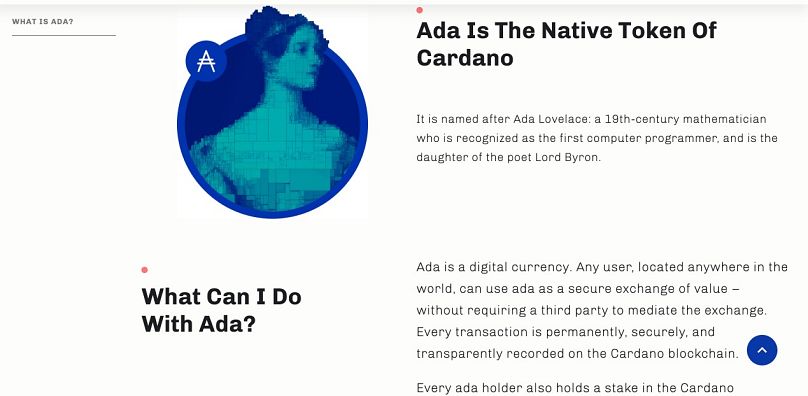 Cardano website