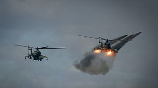 Rus savaş helikopterleri