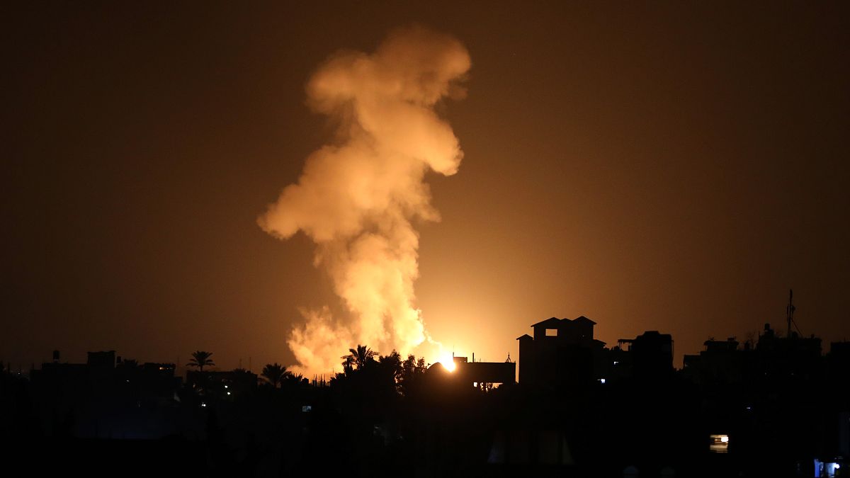 İsrail ordusu, abluka altındaki Gazze Şeridi'ne 3 hava saldırısı düzenledi