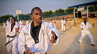 Parfait Hakizimana trouve refuge dans le taekwondo