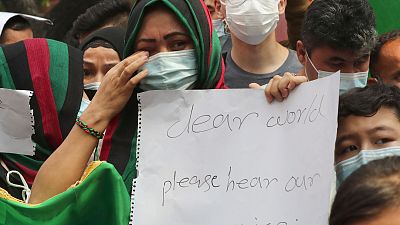 تصاویری از اندونزی؛ مهاجران افغان در تظاهراتی علیه طالبان خواستار اسکان سریع شدند