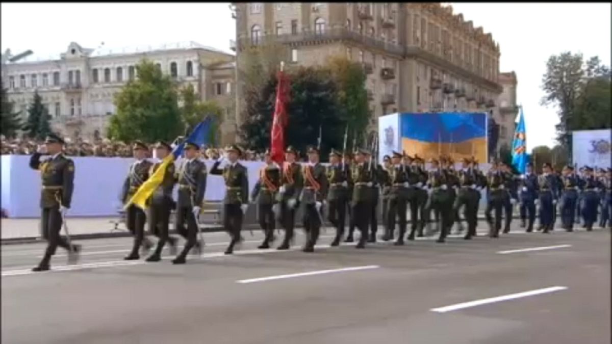 Ucrânia celebra dia da independência