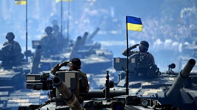 فيديو | عرض عسكري في كييف بمشاركة غربية في الذكرى الـ30 لاستقلال أوكرانيا