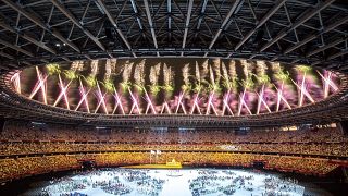 رقص آتش و رنگ در مراسم افتتاحیه بازی‌های پارالمپیک ۲۰۲۰ توکیو