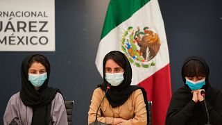 A kimenekített afgán lányok Mexikóban
