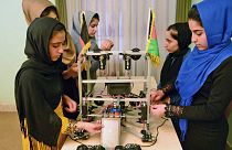 Afgan kız robot takımı