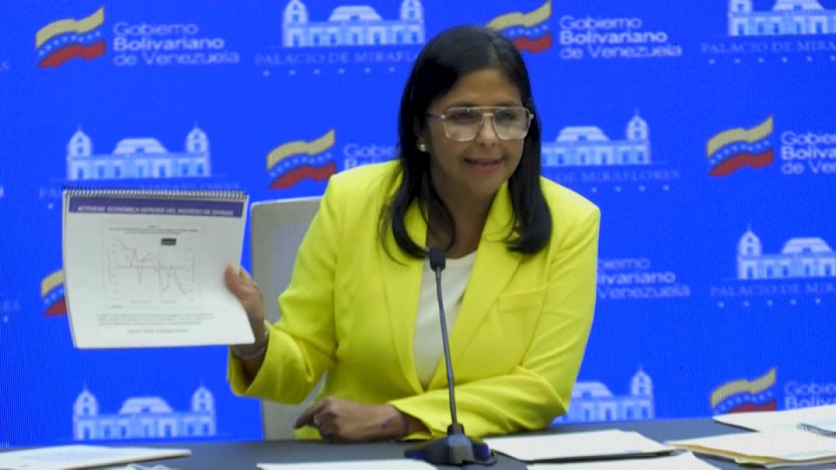 Relatório apresentado por Delcy Rodríguez