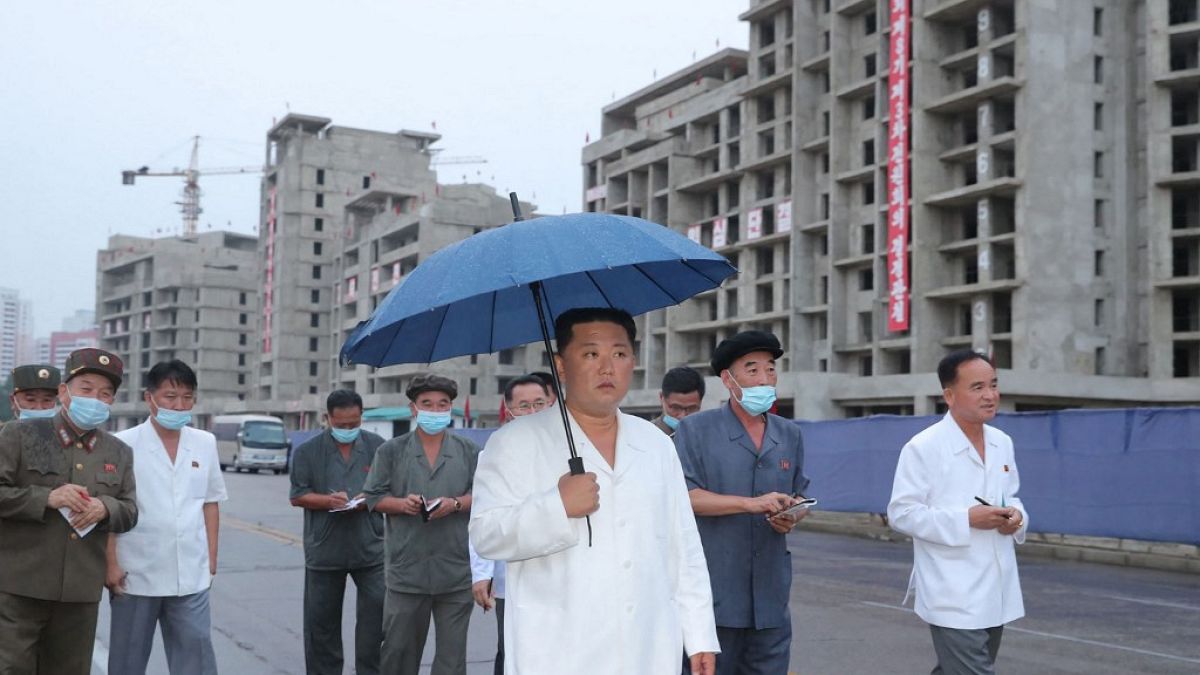 Neuere Fotos von Nordkoreas Machthaber Kim Jong Un