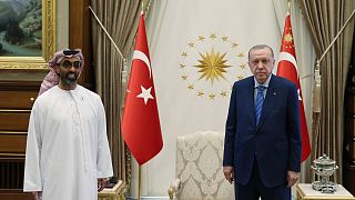 Cumhurbaşkanı Recep Tayyip Erdoğan ile el Nahyan, geçen hafta ekonomik işbirliğini de kapsayan bir görüşme gerçekleştirmişti.