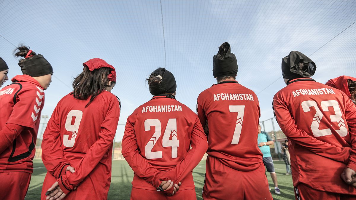 زنان فوتبالیست افغان در سال ۲۰۱۸