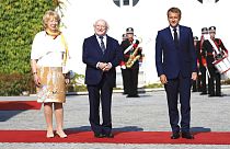 Emmanuel Macron Írországban