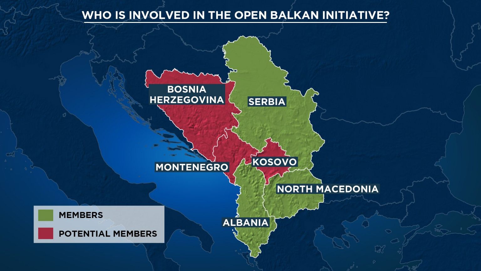 balkan As EU membership stalls, Balkan countries make controversial move to create  their own mini-Schengen | Euronews