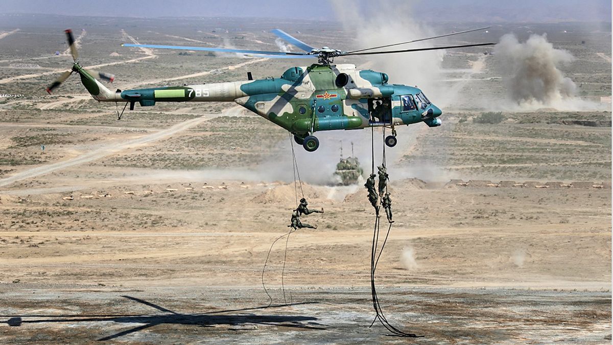 Rus savaş helikopterleri 
