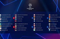 Les groupes de la Ligue des champions 2021/2022 à l'issue du tirage au sort à Istanbul, le 26 août 2021