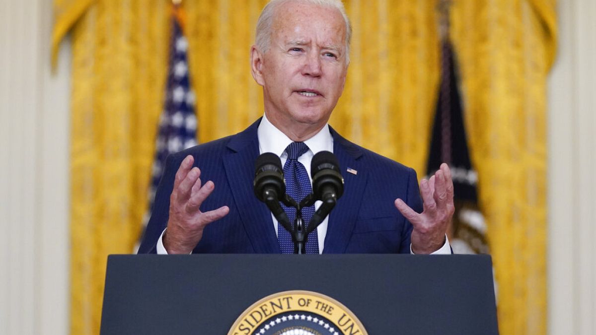 Joe Biden nach dem Anschlag in Kabul