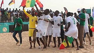 Beach Soccer World Cup: Senegal beat Brazil to reach semi-finals