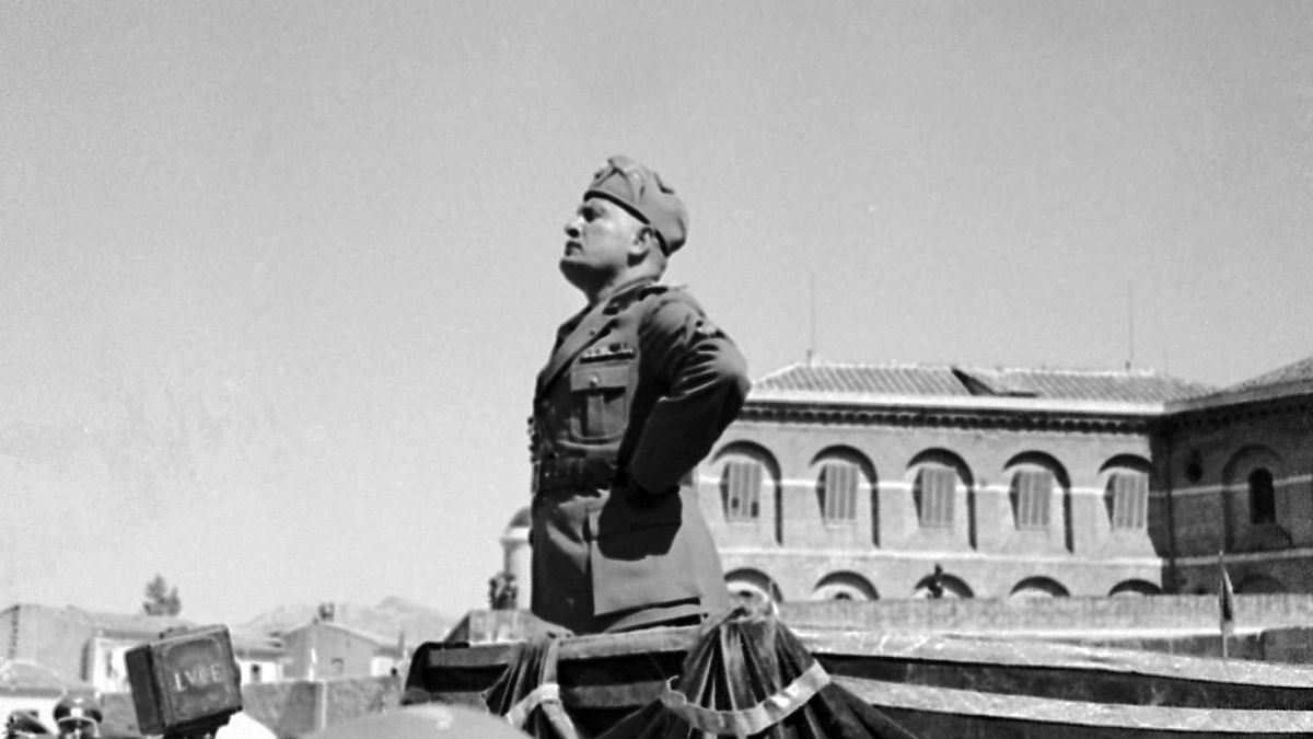 İtalyan diktatör Benito Mussolini