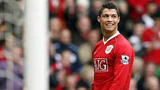 17 marzo 2007: Cristiano Ronaldo in Manchester United-Bolton 4-1. Sembrava felice....