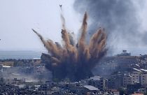 GAZA | Israel bombardea una instalación de militantes de Hamás en respuesta a las protestas