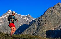 Coureur engagé dans l'Ultra-trail du Mont-Blanc, le 28/08/2021 - © UTMB® - Photo : Franck Oddoux