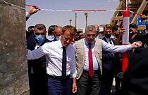 Macron a Mosul, ex roccaforte dell'Isis in Iraq: "Aiuteremo a ricostruire"