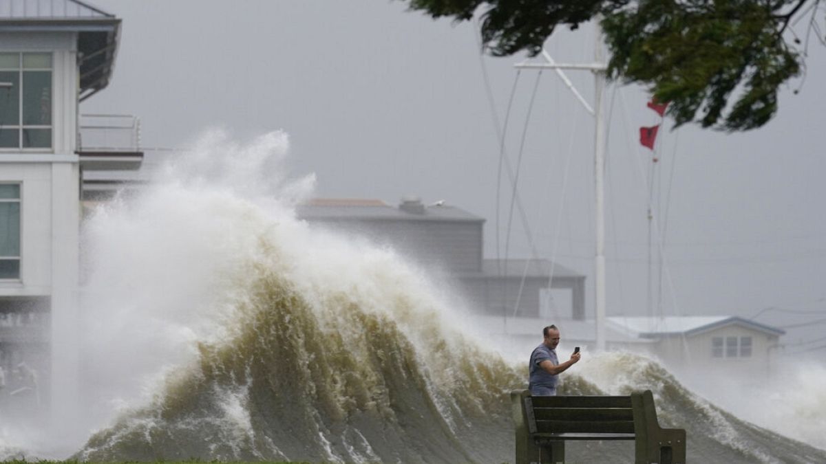 L'ouragan Ida a touché la Nouvelle-Orléans (Louisiane), le 29/08/2021.