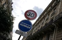 Limitation de la vitesse à 30 km/h à Paris en France, août 2021