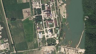 North Korea's main nuclear complex is seen in Yongbyon, North Korea