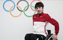 Türk Milli Takımı Paralimpik Olimpiyat Sporcusu Abdullah Öztürk.