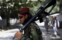 یک ستیزه‌‌جوی طالبان در کابل