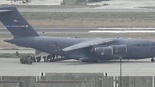 The last US military C 17 from Kabul
