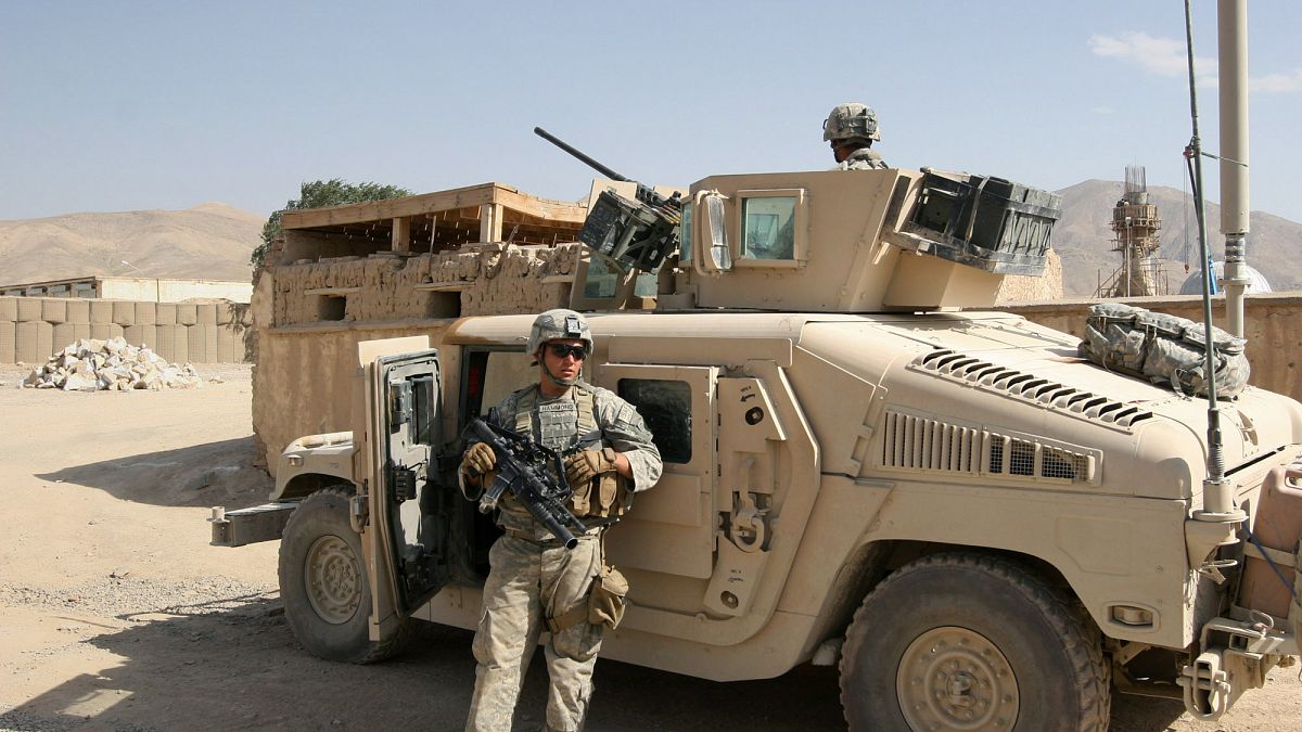 آلية عسكرية أميركية في أفغانستان (أرشيف) 